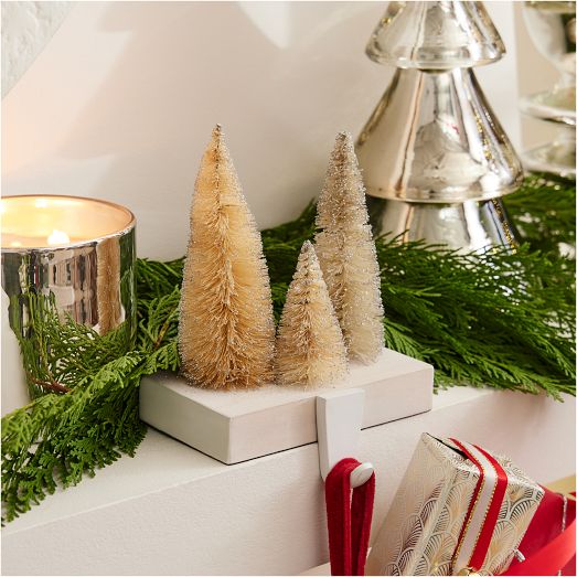 Bottlebrush Tree Stocking Holder West Elm