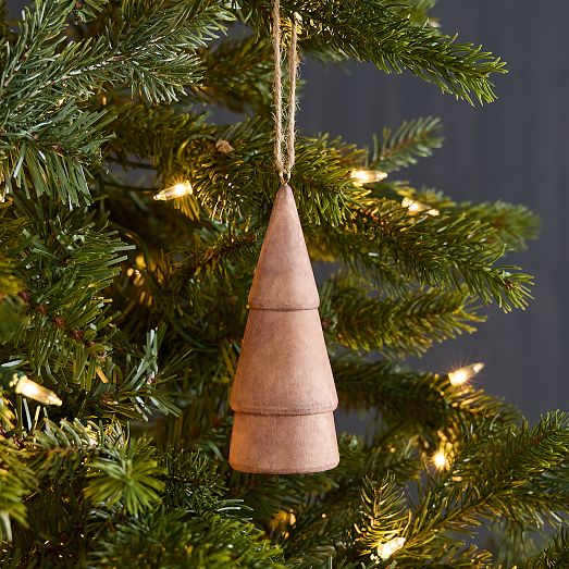 Wood Tree Ornaments | West Elm