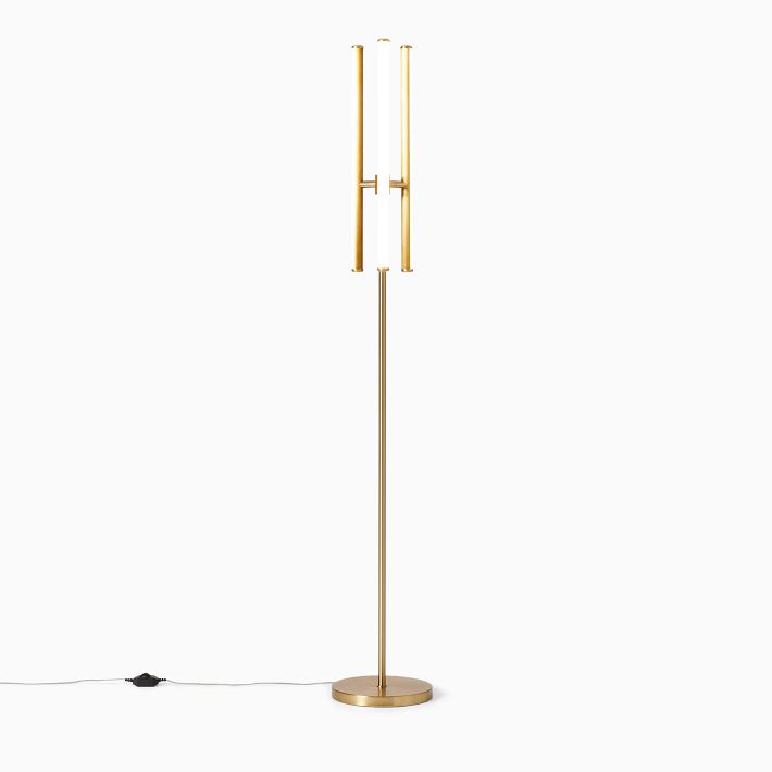 Light rods led floor shop lamp