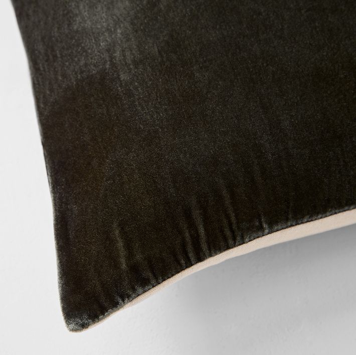 Lush Velvet Lumbar Pillow Cover West Elm