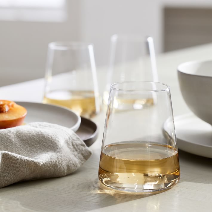 Horizon Lead-Free Crystal White Wine Glass Sets