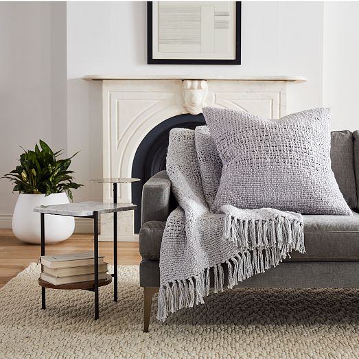 Cozy Weave Pillow Cover West Elm