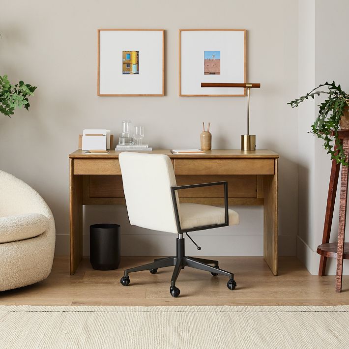 Mango wood deals desk west elm