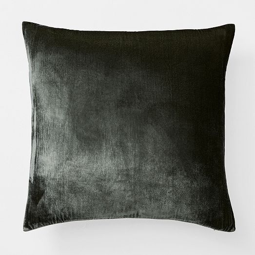 Lush Velvet Pillow Cover West Elm   Lush Velvet Pillow Cover 2 C 