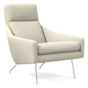 Austin leather online armchair