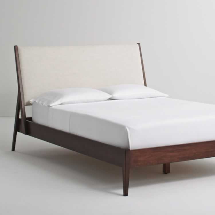 Wright Upholstered Bed West Elm