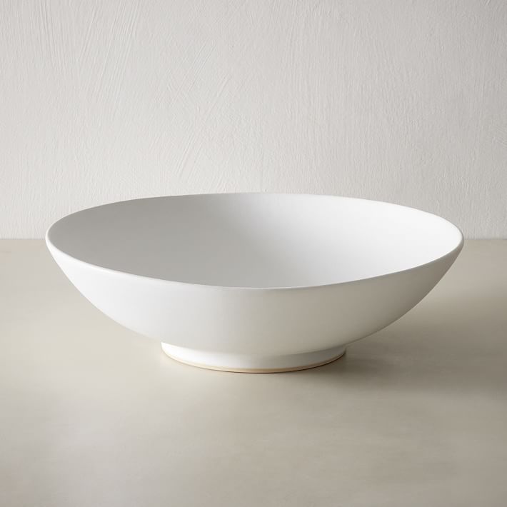 Kanto Stoneware Serving Bowls - Ice White