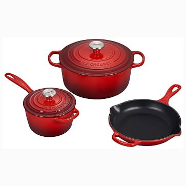 Le Creuset 20 Piece Mixed Material Set, Cerise