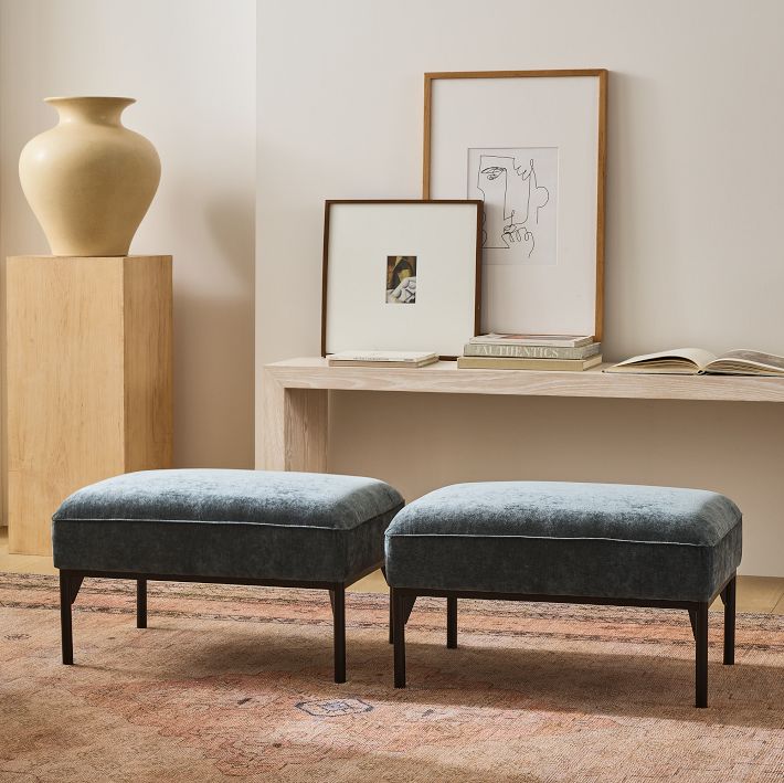 West elm deals ottoman bench