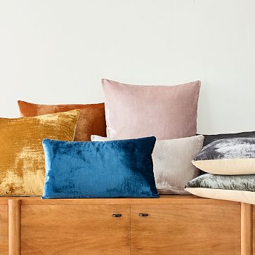 Lush Velvet Pillow Cover | West Elm