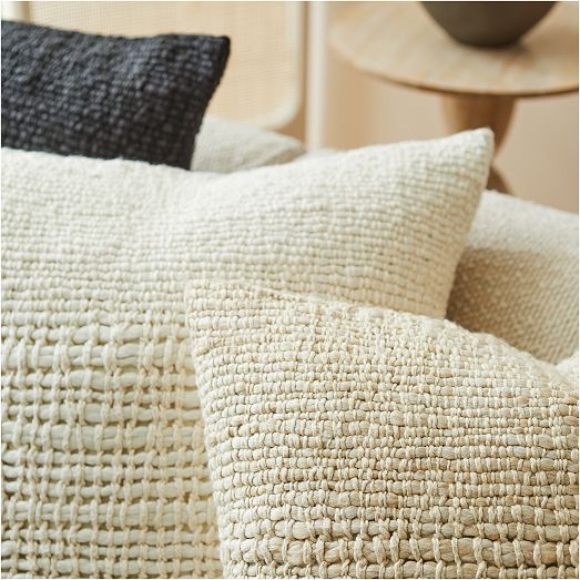 Cozy Weave Pillow Cover West Elm