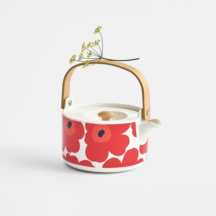 Marimekko Oiva Unikko Teapot West Elm