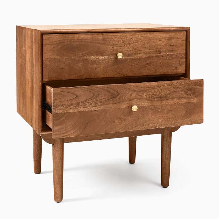 Keira Solid Wood Nightstand (25") West Elm