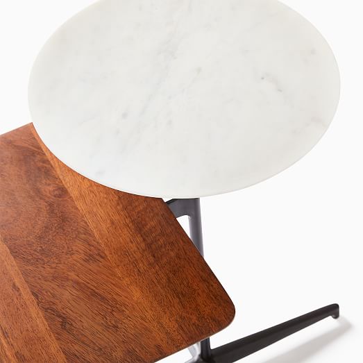 Mid-Century Tiered Drink Table | West Elm
