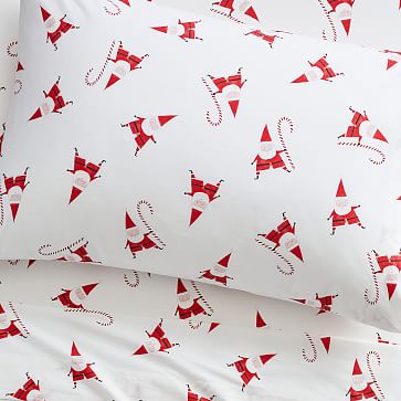 Pottery barn santa clearance sheets