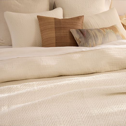 Dreamy Gauze Cotton Duvet Cover & Shams West Elm