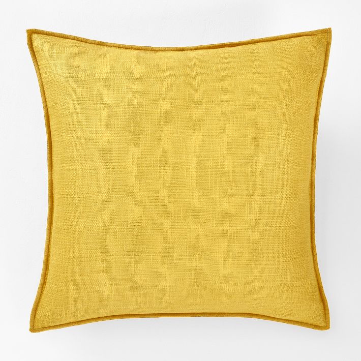 Classic Linen Pillow Cover West Elm