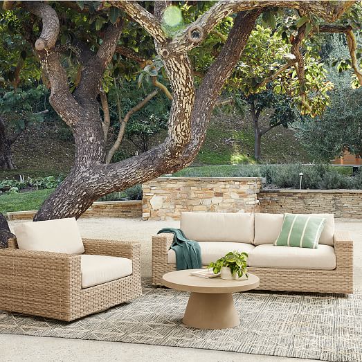 Urban Outdoor Swivel Chair | West Elm