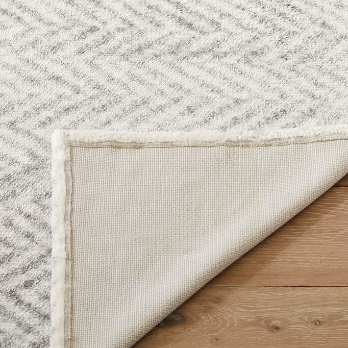 Herringbone Machine Washable Rug | West Elm