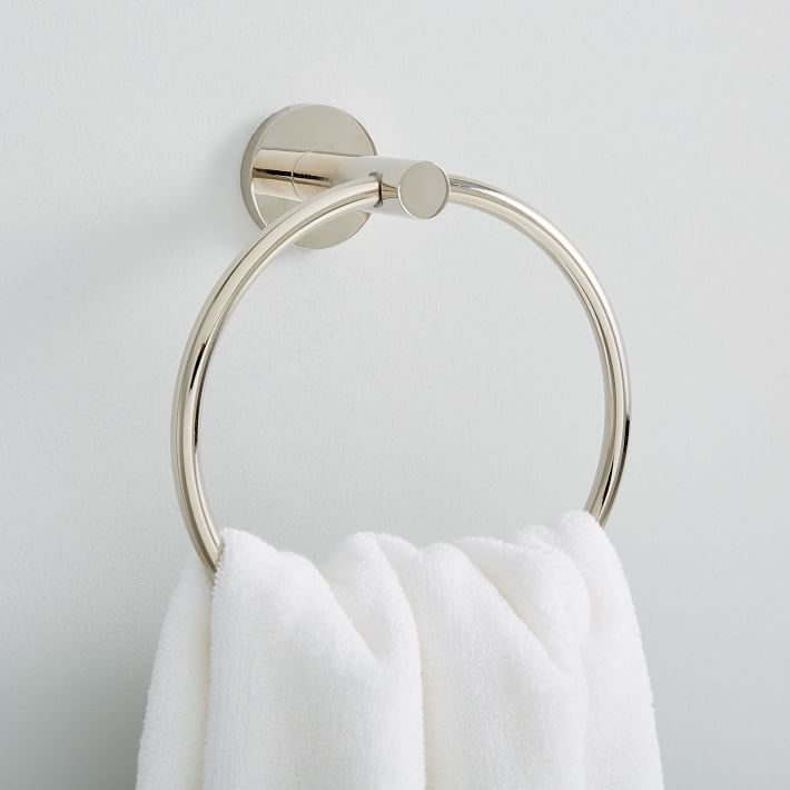 Modern Overhang Freestanding Towel Rack