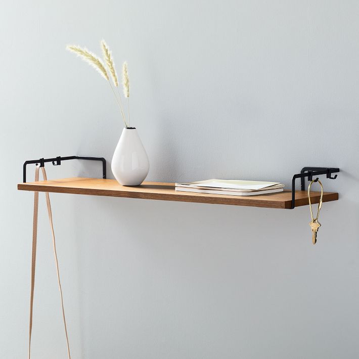 Yamazaki Mounted Wood Wall Shelf | West Elm