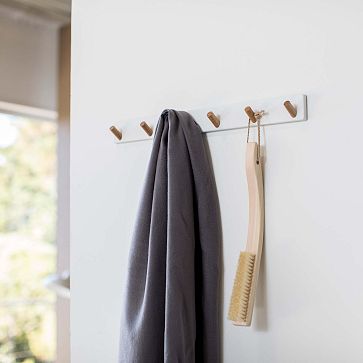 Yamazaki tosca wall discount mounted coat hanger