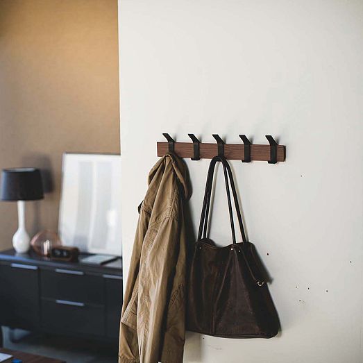 Yamazaki Wall-Mounted Coat Hanger | West Elm