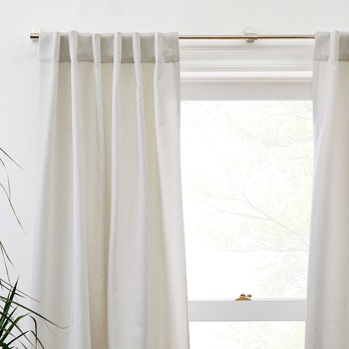 Oversized Curtain Rod Tiebacks