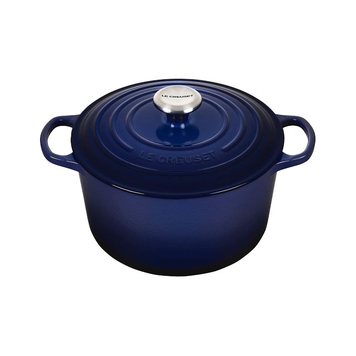 Le Creuset 3.5 Quart Covered Rectangular Stoneware Casserole - Indigo