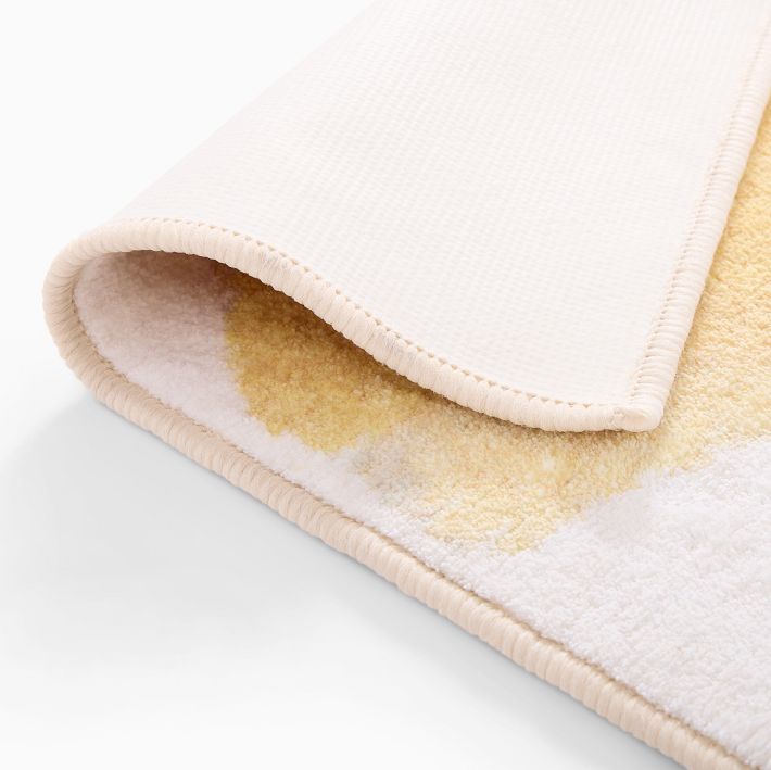 Watercolor Brushstrokes Machine Washable Rug West Elm