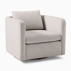 Bacall Curved Swivel Chair | West Elm