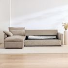 Harmony Sleeper Sectional W Storage Qs | Sofa With Chaise | West Elm