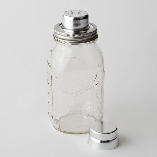 Mason Jar Cocktail Shaker, Bar Accessories West Elm