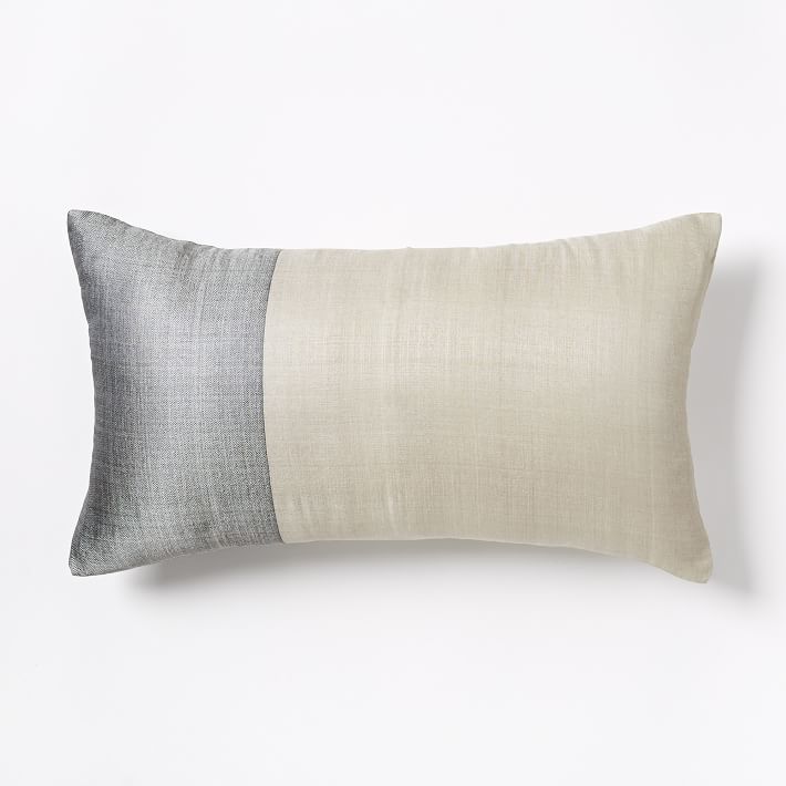 Sari Silk Two-Toned Pillow Cover