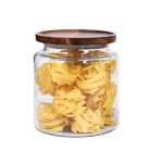 Glass Container with Acacia Lid Large – Be Home