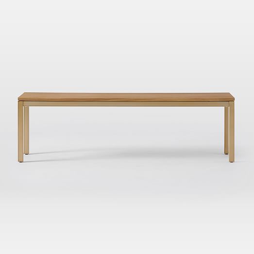 Frame Dining Bench - Caramel | West Elm