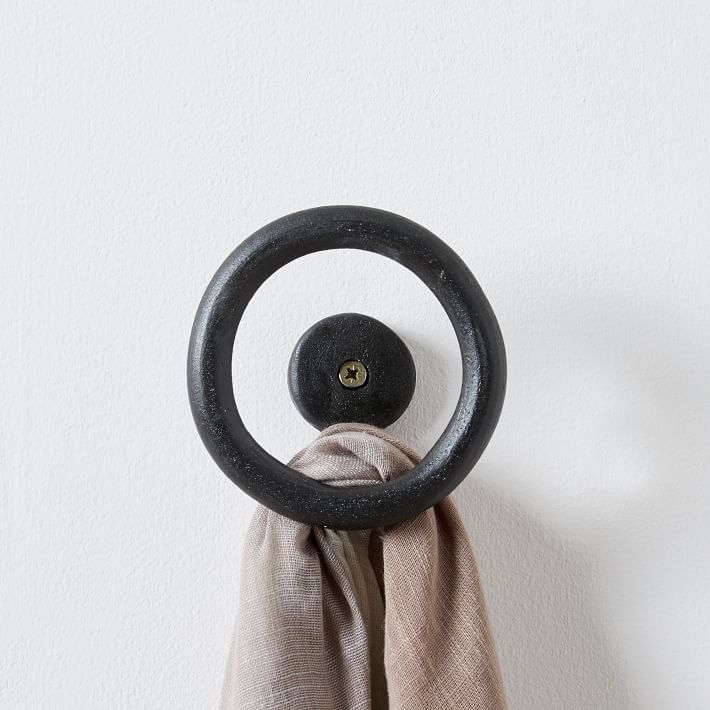 Uni Wall Hook, Speckled: SIN ceramics and home goods - Handmade in Brooklyn  – SIN