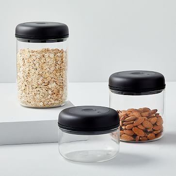 Fellow Atmos Vacuum Glass Airtight Food Storage Containers, Set of 3