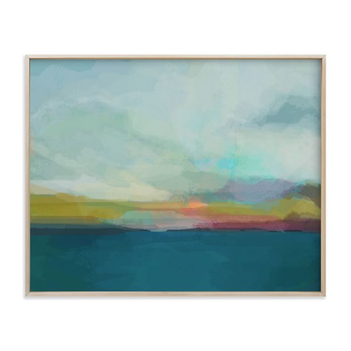 Morning Walk II Framed Wall Art by Minted for West Elm