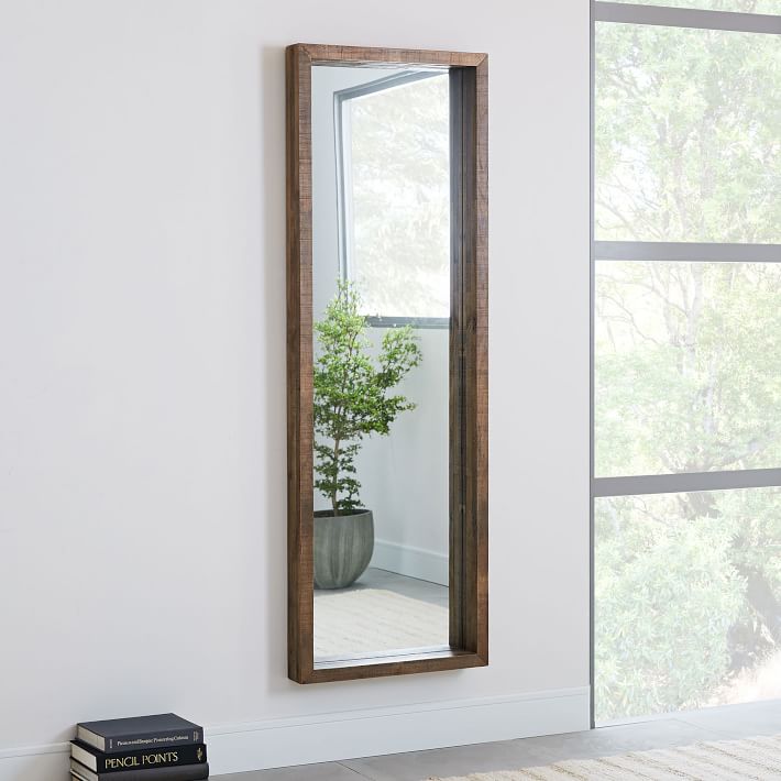 Emmerson&#174; Reclaimed Wood Floor Mirror - 24&quot;W x 72&quot;H