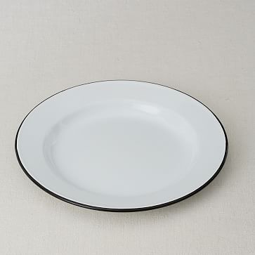 Enamel Plate - White