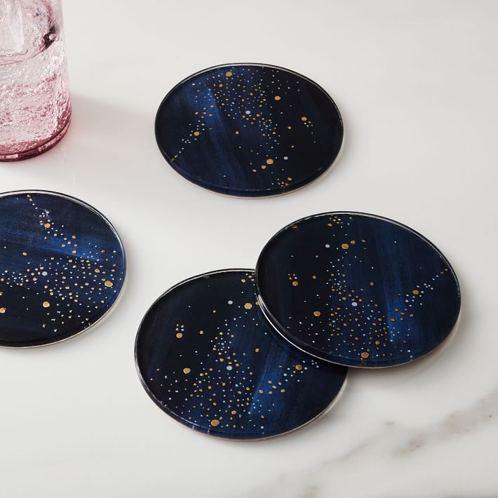 Constellation Glass Coasters (Set of 4)