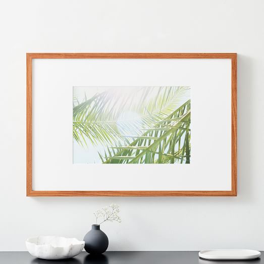 Oversized Gallery Picture Frame Light Walnut West Elm