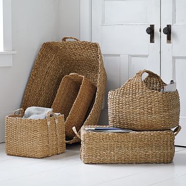 Braided French Laundry Basket | West Elm