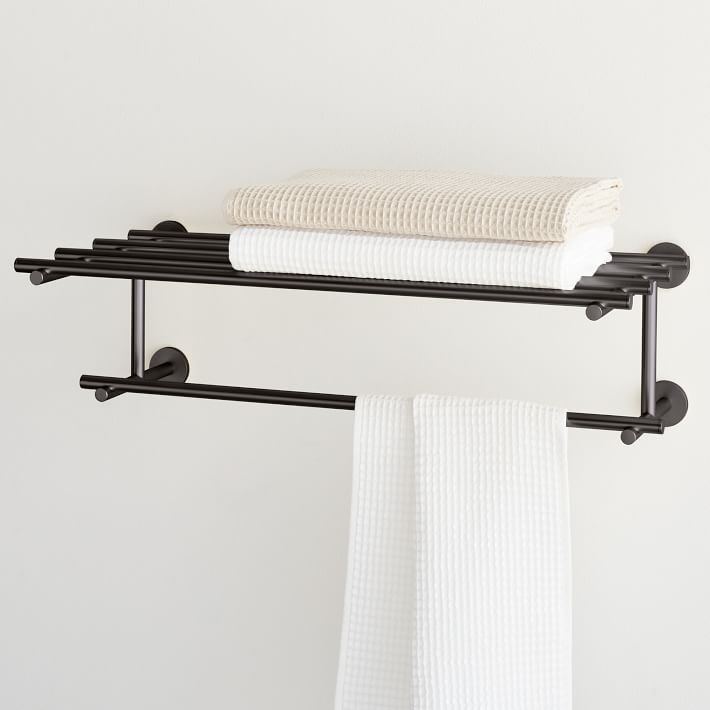 West elm towel discount ladder