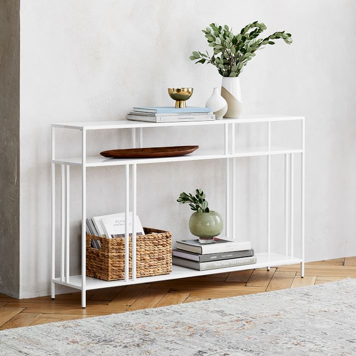 West elm small console table sale