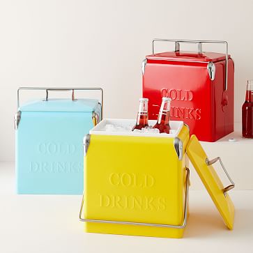 Vintage looking cooler hot sale