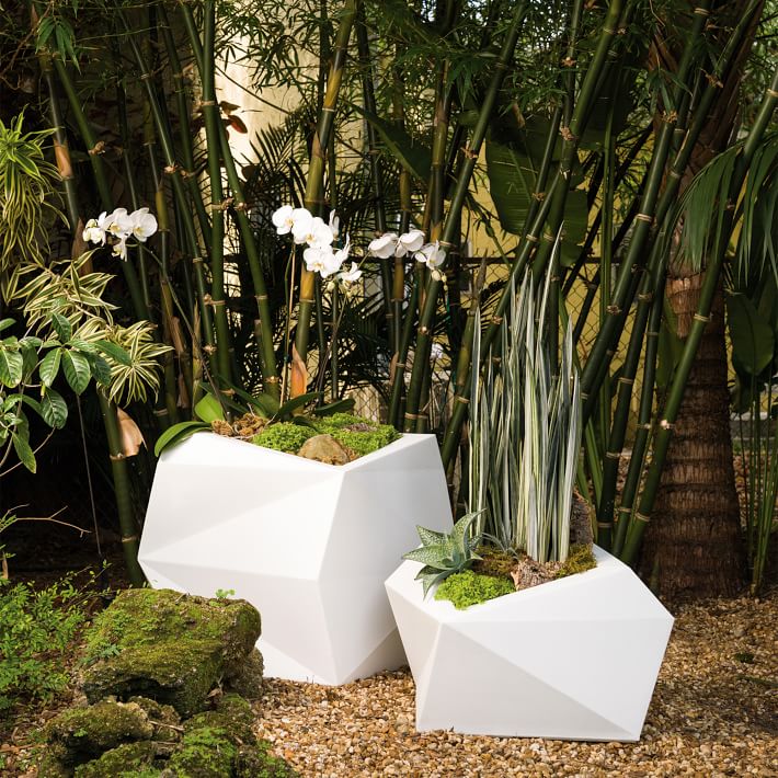 Lightweight Origami Indoor/Outdoor Planters