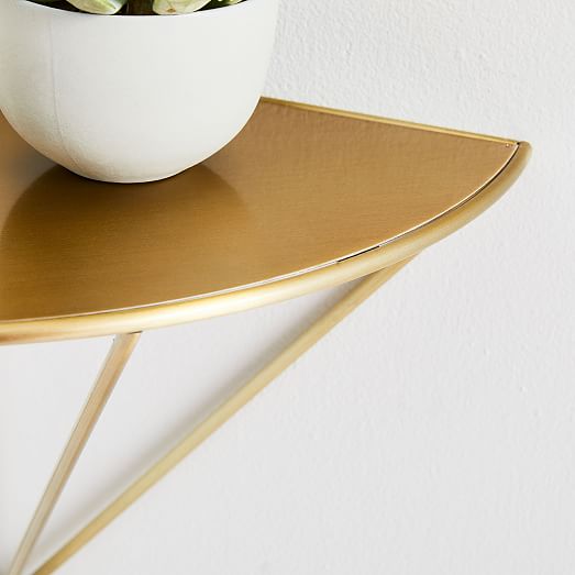 Iris Corner Wall Shelf West Elm