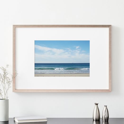 Oversized Gallery Picture Frame Warm Silver West Elm